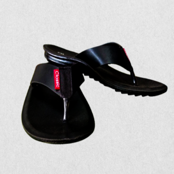 Men's Casual Black Double-Strap Slide Sandals - Thilaka Trade